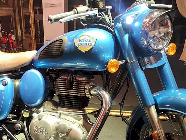 Sky Blue Royal Enfield Bikes 350cc 350 Royal Blue Bullet Blue Bike